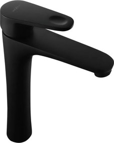 Mexen Kama hoge wastafelkraan, zwart - 72510-70