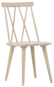 Jörn Eetkamerstoel - Lena - Taupe - Rubberhout - Jörn