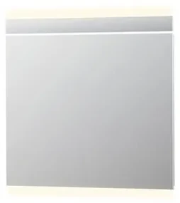 INK SP6 Spiegel - 90x4x80cm - LED horizontaal - boven en onder - colour changing - dimbaar - aluminium Zilver 8408430
