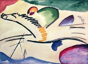 Wassily Kandinsky - Kunstdruk Lyrical, 1911, (40 x 30 cm)
