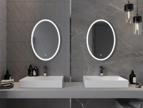 Mexen Elz badkamerspiegel verlicht 50 x 70 cm, LED 6000K, anti-condens - 9802-050-070-611-00