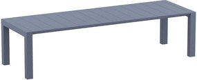 Siesta  Tuintafel - Vegas XL - Donkergrijs - Uitschuifbaar 260/300 cm