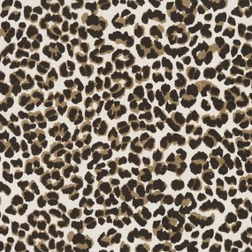 Rond kussen met luipaardprint, Aretha