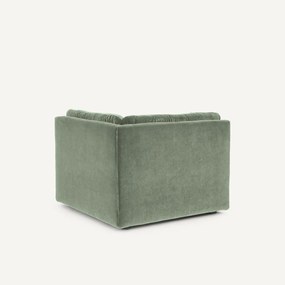 Modulaire 90° hoek in fluweel, GIULIANO