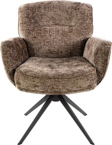 Eetkamerstoel Draaibaar Champagne