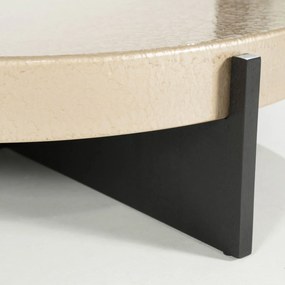 Eleonora Juliet Luxe Salontafel Rond Groot Beige - 110 X 110cm.