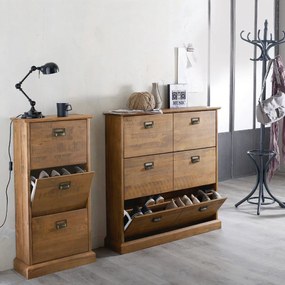 Schoenenkast Lindley, 3 klapdeuren