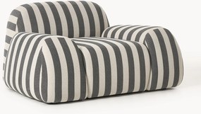 Gestreepte loungefauteuil Wolke