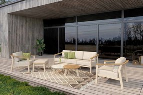 Taste by 4 Seasons Olivia loungeset latte Loungeset   beige weerbestendig