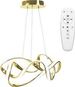 Moderne LED plafondlamp PILOT EVE APP821-CP GOLD