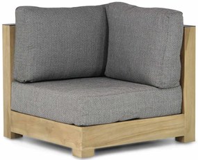 Platform Loungeset Teak Old teak greywash 2 personen Santika Furniture Santika