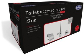 Best Design RVS Toilet accessoires set Ore