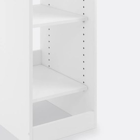 Dressing module, hangkast + 3 legplanken, Build