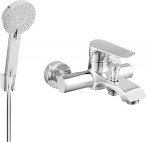 Mexen Pecos R40 badkraan met doucheset, chroom - 7273R40-00