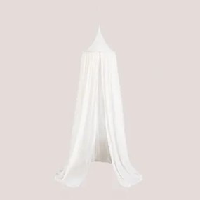 Yerlan Kids Katoenen Hemelbed Beige – Crème - Sklum