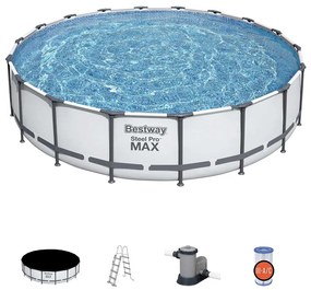 Bestway frame zwembad steel pro max set rond 549 cm