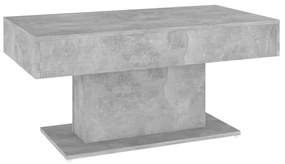 vidaXL Salontafel 96x50x45 cm spaanplaat betongrijs