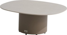 Sofie lounge tuintafel 70x80xH30 cm keramiek oyster mocca 4 Seasons Outdoor