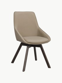 Draaibare leren stoelen Alison, 2 stuks