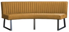 Eetkamerbank - Hengelo - stof Element goud 08 - geschikt voor ovale tafel 240 cm