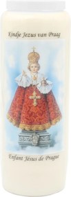 Noveenkaars wit - Kindje Jezus