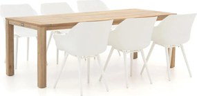 Diningset Hartman | 6 personen | Tuinset teakhout | 7-delig | Kees Smit Tuinmeubelen