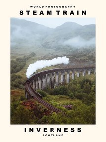 Foto Steam Train (Inverness, Scotland), (30 x 40 cm)