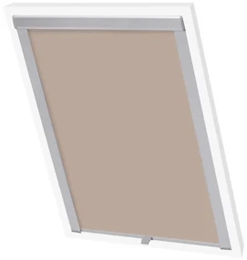 vidaXL Rolgordijn verduisterend beige M04/304