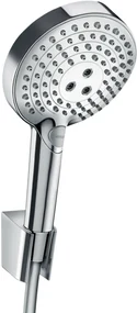 Hansgrohe Raindance Select S PowderRain 3jet badset met Doucheslang 160cm Chroom