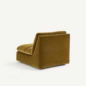 Modulaire fauteuil in fluweel, GIULIANO