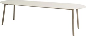 Alba dining tuintafel 280x100xH75 cm keramiek oyster mocca Taste 4SO