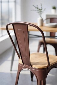 Torix Stoel Natuurlijk Hout