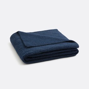 Plaid in geribt tricot, Fionan