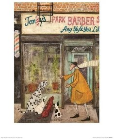 Kunstdruk Sam Toft - The Barber Shop Quartet