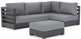Hoek loungeset 4 personen Aluminium Grijs  Santika Furniture Santika Phantom