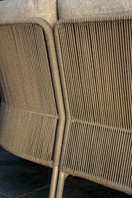 Taste by 4 Seasons Florence hoek loungebank latte LoungebankLoungeset   taupe weerbestendig