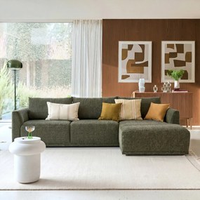 Bank 3-zit, mêlee polyester, Lupita