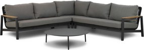 Hoek loungeset 5 personen Aluminium/Rope Grijs  Coco Ralph/Pacific