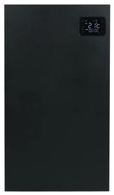 Eurom Alutherm Sani Convectorkachel - 40x70.5cm - 1200watt - wifi - wand - Verticaal - zwart mat 361094