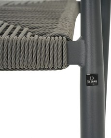 Tuinstoel Rope Grijs-antraciet De Laan Granada