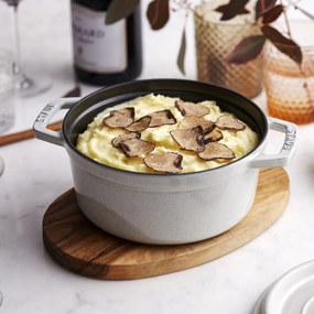 Staub La Cocotte Cocotte 24 cm / 3,7 l, Rond, White truffle - La Cocotte - Staub