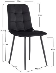 Stuhl Stoel Fluweel