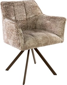 Draaibare Eetkamerstoel Beige