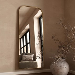 Kare Design Opera Grote Arch Spiegel Messing - 80x190cm