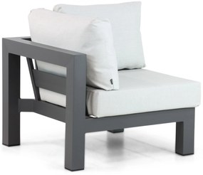 Hoek loungeset 5 personen Aluminium Grijs  Lifestyle Garden Furniture Luca