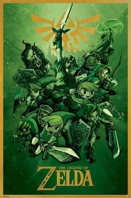 Poster The Legend Of Zelda - Link, (61 x 91.5 cm)