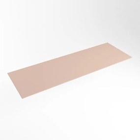 Mondiaz TOP 46 Topblad - 140x46x0.9cm - geschikt voor afdekplaat - Solid surface - Rosee XIM49872Rosee