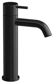 Hotbath COBBER Wastafelmengkraan zonder waste Gepolijst zwart PVD CB003MCPBP