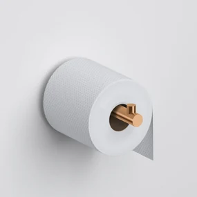Clou Kaldur toiletrolhouder recht brons geborsteld