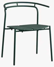 Metalen tuinstoel met armleuningen Novo